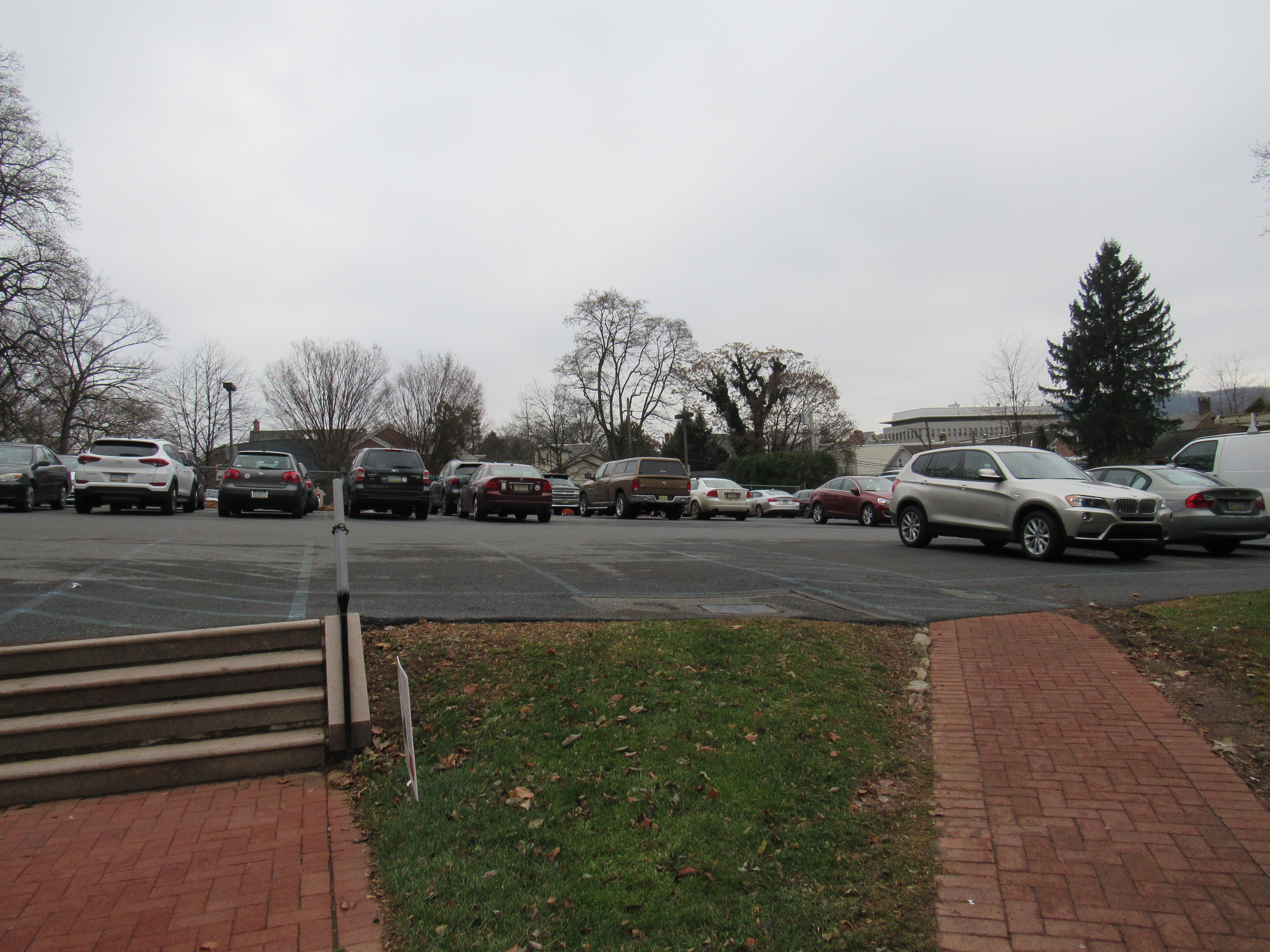 Christian Education Building Parking Lot